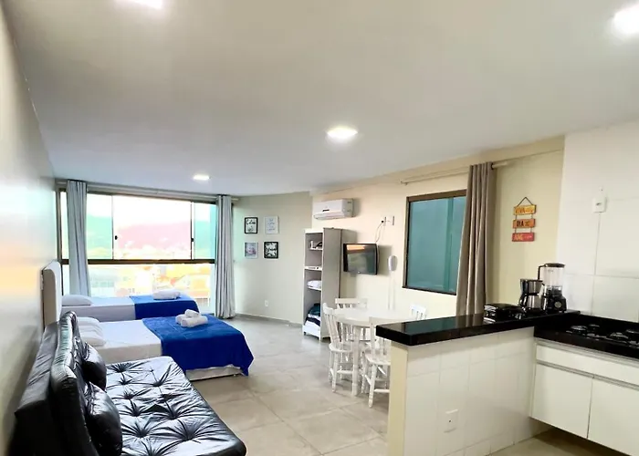 LOFT ORLA PRAIA GRANDE até 5 pessoas